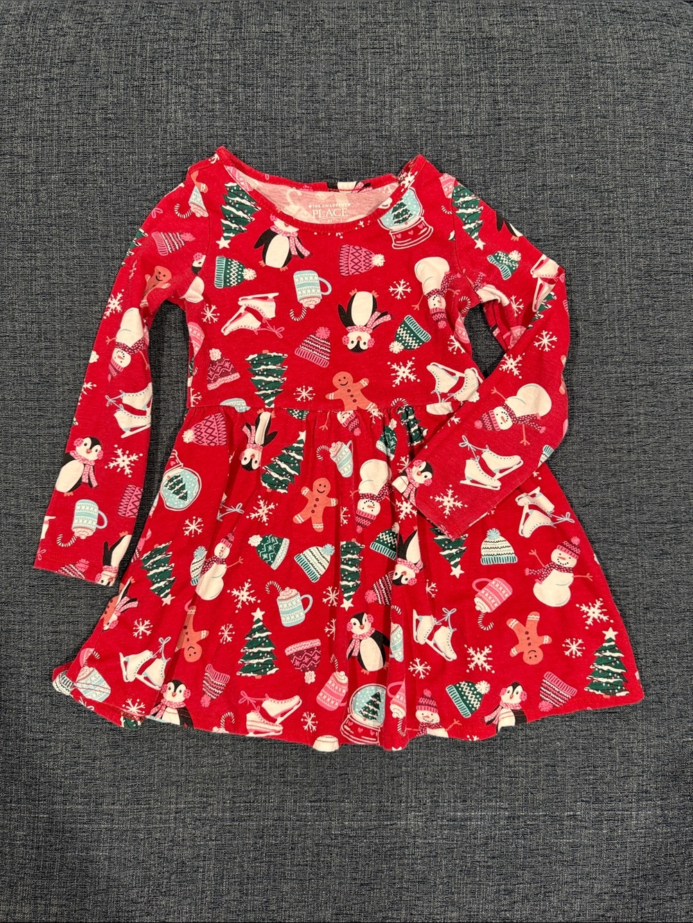 The Children's Place Red Holiday Dress